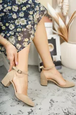 Muggo W708 Chaussures à talons hauts élégantes et confortables pour femmes, style classique décontracté garanti