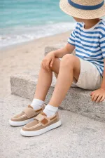 Chaussures de sport décontractées pour enfants Muggo RABIDS à motifs velcro