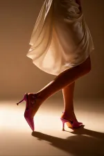 Escarpins à bout pointu et dos ouvert pour femmes Muggo CHIC