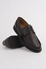 Chaussures décontractées classiques pour hommes Muggo FATHER en cuir véritable, à lacets et semelle confortable