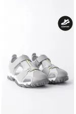 Sandales unisexes pour enfants Muggo TWEETY, garanties pour un usage quotidien, avec semelle orthopédique légère et bout fermé, fermeture velcro.