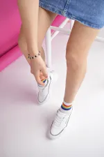 Chaussures de sport orthopédiques décontractées à lacets pour femmes Muggo Happy Guaranteed, élégantes et confortables