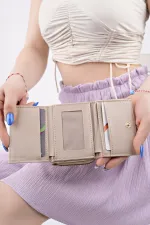 Portefeuille Muggo LITTLE pour femme avec compartiment pour pièces et billets et porte-cartes zippé