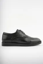Chaussures décontractées classiques en cuir véritable pour hommes Muggo Mendy, garanties