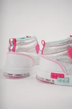 Muggo KUKULİ Garantili Legolu Bağcıklı ve Cırtlı Ortopedik Çocuk Sneaker Spor Ayakkabı