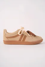 Muggo HUXLEY Double Lace-Up Women's Casual Sneaker Sports Shoes