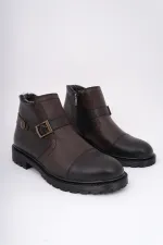 Muggo RODRİGUEZ Garantili Fermuarlı Kürklü Soğuk Geçirmez Erkek Bot