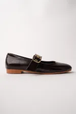 Ballerines Muggo DAISIE pour femmes avec boucle dorée