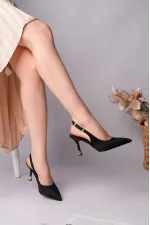 Escarpins à bout pointu et dos ouvert pour femmes Muggo CHIC