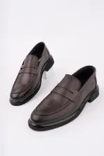 Chaussures classiques décontractées pour hommes Muggo EUPHO en cuir véritable