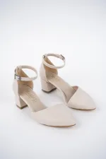 Muggo W708 Chaussures à talons hauts élégantes et confortables pour femmes, style classique décontracté garanti