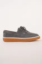 Muggo CRAFT Genuine Suede Leather Lace-up Men's Casual Loafer Shoes