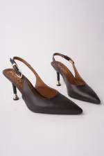 Escarpins à bout pointu et dos ouvert pour femmes Muggo CHIC