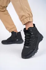 Muggo Alaska Unisex Guaranteed Trekking Outdoor Lace-up Side Zipper Winter Boot