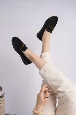 Mocassins décontractés en daim à détails perlés pour femmes Muggo AUREVA