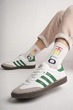 Muggo JABBAR Unisex Ortopedik Günlük Garantili Bağcıklı Yürüyüş Koşu Sneaker Spor Ayakkabı