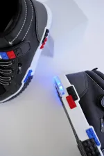 Muggo KUKULİ Garantili Legolu Bağcıklı ve Cırtlı Ortopedik Çocuk Sneaker Spor Ayakkabı