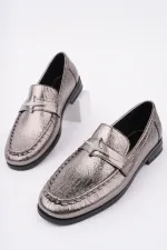 Muggo ARROW Buckle Women's Casual Loafer Shoes