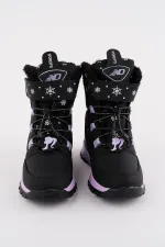 Bottes Muggo Twinkle pour filles, doublées de fourrure, à lacets et fermeture velcro