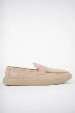 Muggo DENZEL Chaussures pour hommes classiques, confortables et orthopédiques, sans lacets, en cuir véritable, garanties pour tous les jours