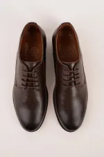 Muggo MATHEW Genuine Leather Lace-up Men's Classic Casual Shoes