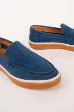 Muggo COVENT Genuine Suede Leather Laceless Men's Casual Loafer Shoes Muggo COVENT Genuine Suede Leather Laceless Men's Casual Loafer Shoes