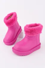 Bottes de pluie et de neige doublées de fourrure pour enfants Muggo FRIGUS