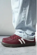 Muggo GARCİA Garantili Unisex Ortopedik Günlük Bağcıklı Yürüyüş Koşu Sneaker Spor Ayakkabı