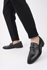 Chaussures orthopédiques classiques décontractées en cuir véritable Muggo BONDY pour hommes