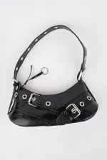 Sac baguette pour femme Muggo CHARM avec détail de ceinture