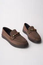 Mocassins décontractés en daim à détails perlés pour femmes Muggo AUREVA