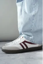 Muggo GARCİA Garantili Unisex Ortopedik Günlük Bağcıklı Yürüyüş Koşu Sneaker Spor Ayakkabı