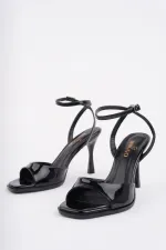 Muggo CHARLOT Women's Ankle Strap Stiletto Heel Shoes