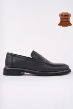 Chaussures classiques décontractées pour hommes Muggo EUPHO en cuir véritable