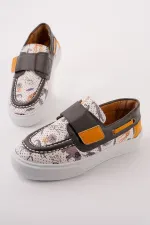 Chaussures de sport décontractées pour enfants Muggo RABIDS à motifs velcro