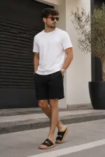 Muggo AUGUSTA Ayarlanabilir Çift Tokalı Günlük Erkek Terlik