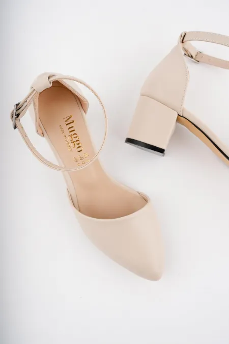 Muggo W0708 Guaranteed Women's Classic Casual Style Elegant and Comfortable High Heels