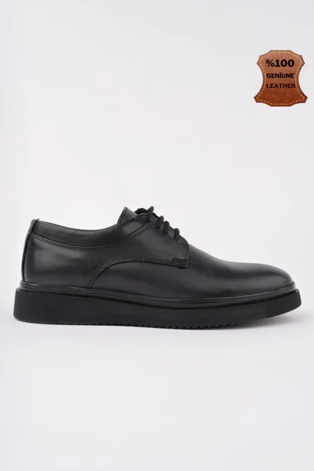 Chaussures décontractées classiques en cuir véritable pour hommes Muggo Marcel, garanties.