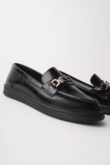 Mocassins décontractés pour femmes Muggo OXFORDIA avec boucle métallique