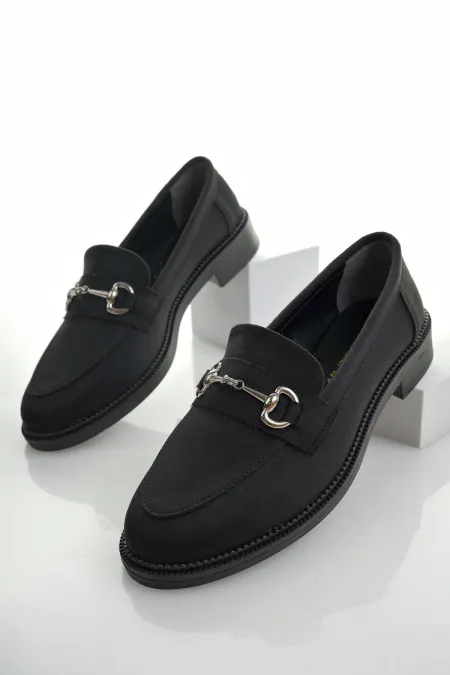 Mocassins décontractés pour femmes Muggo SUSSIE avec boucle métallique garantie