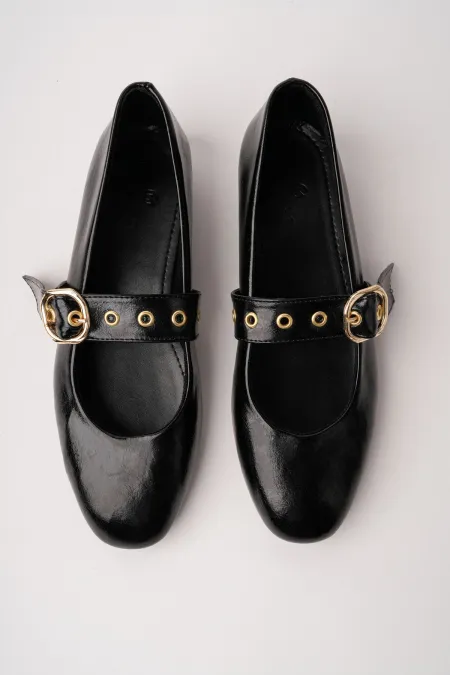 Ballerines Muggo DAISIE pour femmes avec boucle dorée