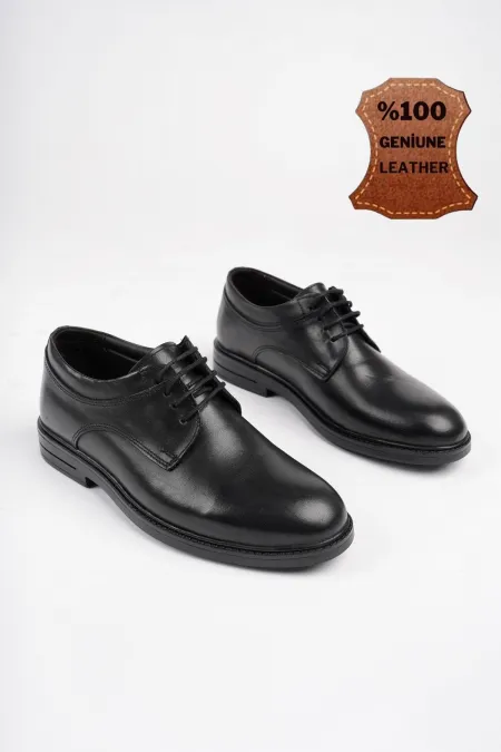 Chaussures d'hiver décontractées classiques en cuir véritable pour hommes Muggo Zaha, garanties