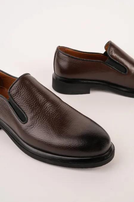 Muggo DIMITROV Genuine Leather Laceless Men's Classic Casual Shoes
