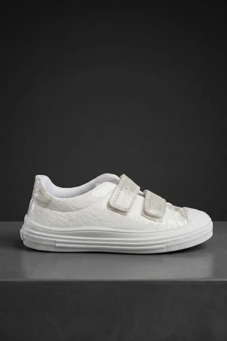 Chaussures de sport décontractées à paillettes et à scratch Muggo ORIELLA pour filles