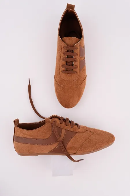 Muggo VİBE Bağcıklı Günlük Kadın Sneaker Spor Ayakkabı