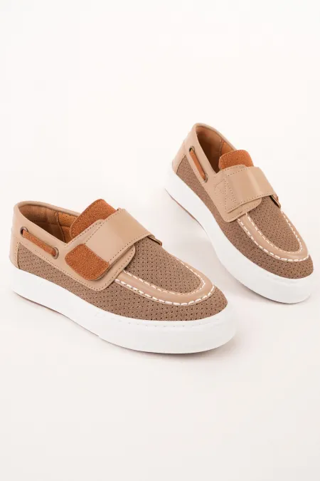 Chaussures de sport décontractées pour enfants Muggo RABIDS à motifs velcro