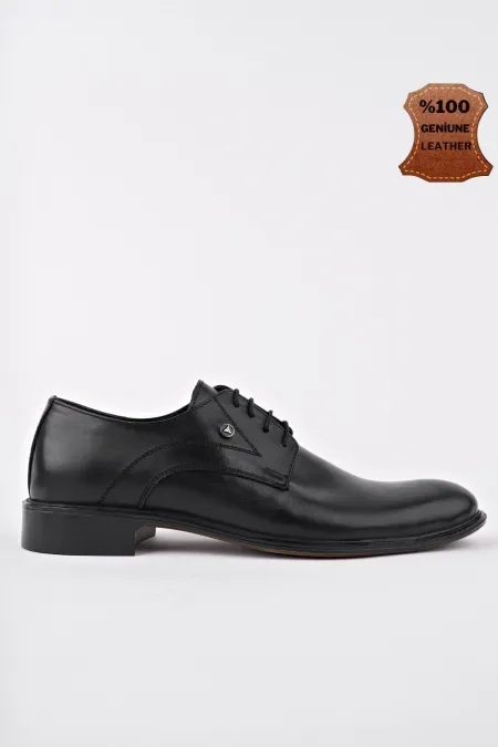 Chaussures classiques pour hommes Muggo H043 en cuir véritable
