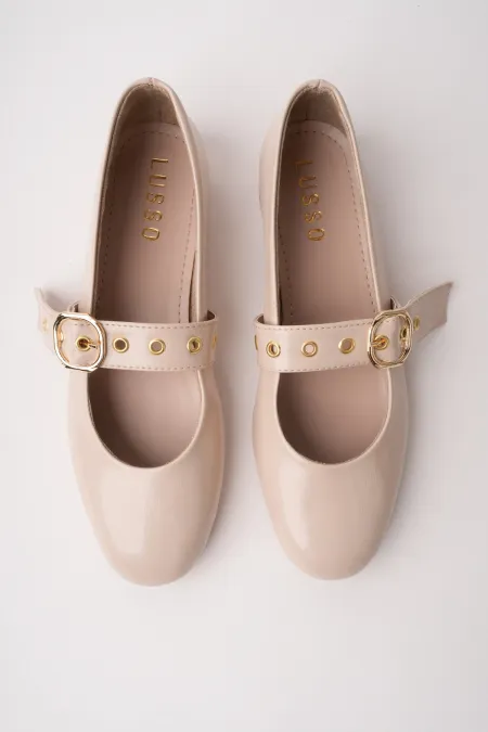 Ballerines Muggo DAISIE pour femmes avec boucle dorée