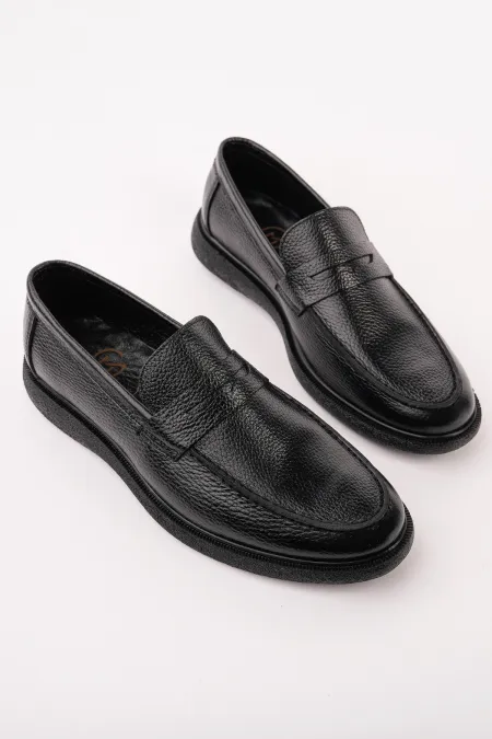 Muggo PEDRO Genuine Leather Slip-on Men's Classic Casual Shoes