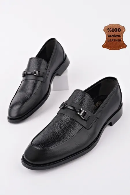 Chaussures orthopédiques classiques décontractées en cuir véritable Muggo BONDY pour hommes